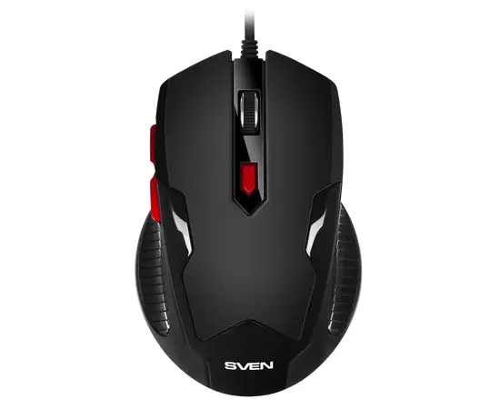 Cumpara Set Tastatură + Mouse + Mouse Pad SVEN GS-9200, Cu fir, Negru/Rosu in Moldova