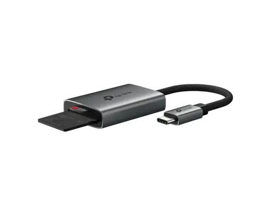 Cumpara Cititor de carduri TP-LINK UA430C, USB Type-C, Gri in Moldova