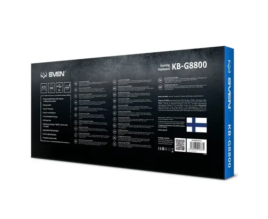 Cumpara Tastatură SVEN KB-G8800, Cu fir, Negru in Moldova