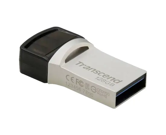 Cumpara Memorie USB Transcend JetFlash 890, 128GB, Argintiu in Moldova