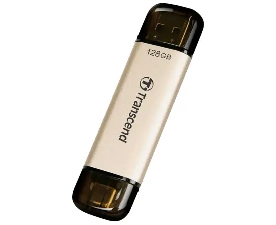 Cumpara Memorie USB Transcend JetFlash 930C, 128GB, Auriu in Moldova