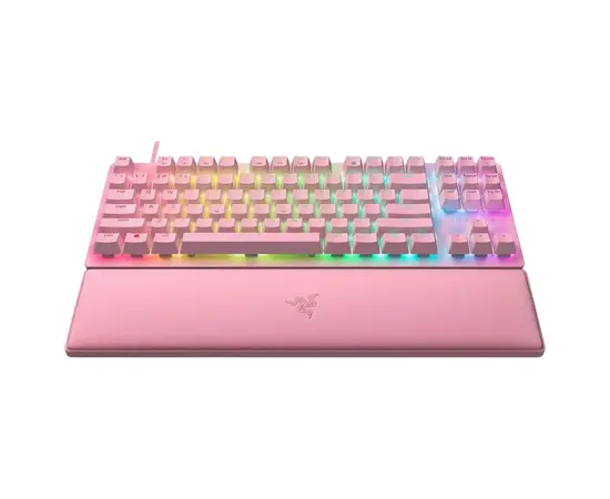 Cumpara Tastatură Razer Huntsman V2 TKL, Cu fir, Roz in Moldova