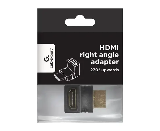 Cumpara Adaptor Video Cablexpert A-HDMI270-FML, HDMI (M) - HDMI (F), Negru in Moldova
