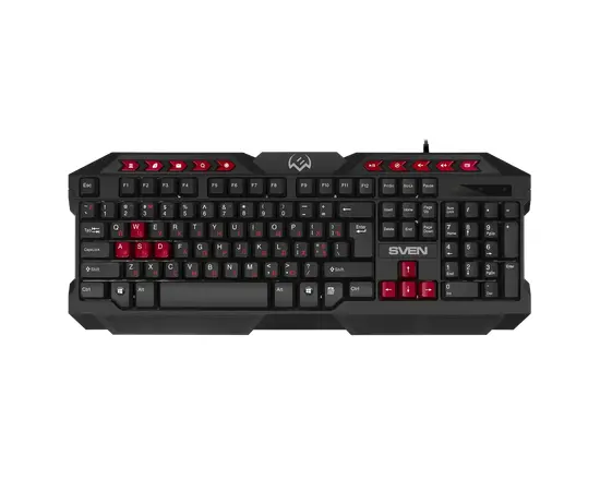 Cumpara Set Tastatură + Mouse + Mouse Pad SVEN GS-9200, Cu fir, Negru/Rosu in Moldova