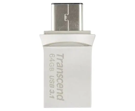 Cumpara Memorie USB Transcend JetFlash 890, 64GB, Argintiu in Moldova