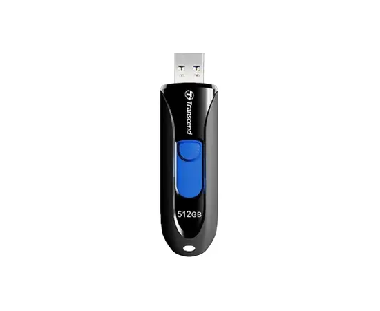 Cumpara Memorie USB Transcend JetFlash 790, 512GB, Negru/Albastru in Moldova