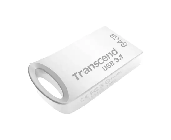 Cumpara Memorie USB Transcend JetFlash 710, 64GB, Argintiu in Moldova