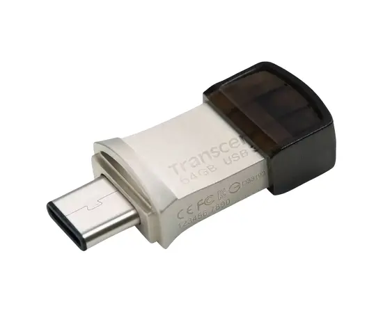 Cumpara Memorie USB Transcend JetFlash 890, 64GB, Argintiu in Moldova