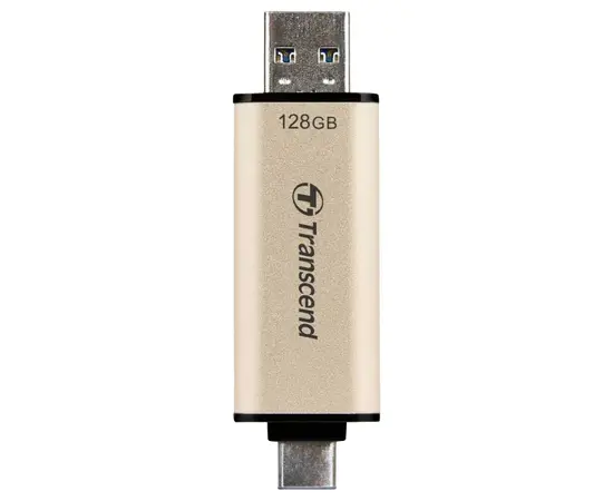 Cumpara Memorie USB Transcend JetFlash 930C, 128GB, Auriu in Moldova