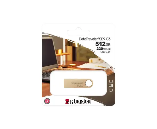 Cumpara Memorie USB Kingston DataTraveler SE9 G3, 512GB, Auriu in Moldova