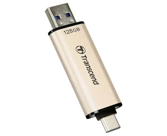 Cumpara Memorie USB Transcend JetFlash 930C, 128GB, Auriu in Moldova