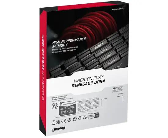 Cumpara Memorie RAM Kingston FURY Renegade, DDR4 SDRAM, 3200 MHz, 16GB, KF432C16RB2K2/16 in Moldova