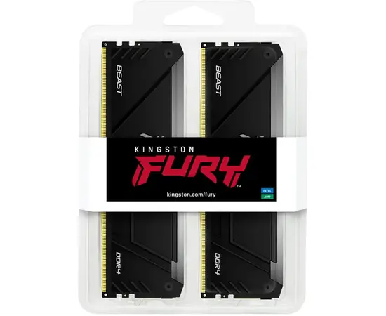 Cumpara Оперативная память Kingston FURY Beast RGB, DDR4 SDRAM, 3600 МГц, 32 Гб, KF436C18BB2AK2/32 in Moldova