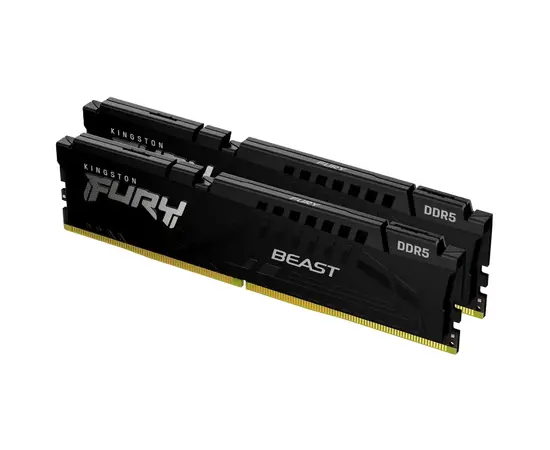 Cumpara Memorie RAM Kingston FURY Beast, DDR5 SDRAM, 6000 MHz, 64GB, KF560C36BBEK2-64 in Moldova