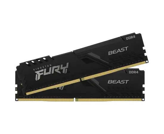 Cumpara Memorie RAM Kingston FURY Beast, DDR4 SDRAM, 3600 MHz, 32GB, KF436C18BBK2/32 in Moldova