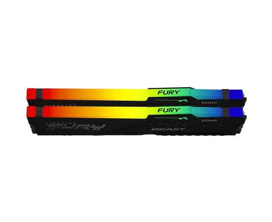 Cumpara Memorie RAM Kingston FURY Beast RGB, DDR5 SDRAM, 6000 MHz, 64GB, KF560C36BBEAK2-64 in Moldova