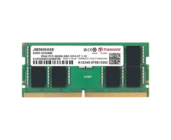 Cumpara Memorie RAM Transcend JetRam, DDR5 SDRAM, 5600 MHz, 24GB, JM5600ASE-24G in Moldova