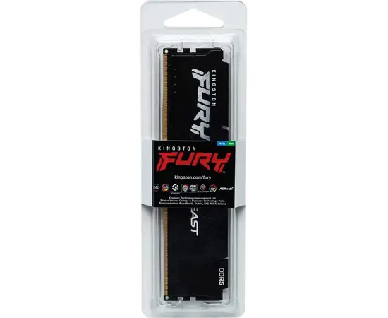 Cumpara Memorie RAM Kingston FURY Beast, DDR5 SDRAM, 6000 MHz, 16GB, KF560C30BBE-16 in Moldova