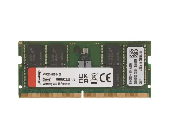 Cumpara Memorie RAM Kingston ValueRAM, DDR5 SDRAM, 5600 MHz, 32GB, KVR56S46BD8-32 in Moldova