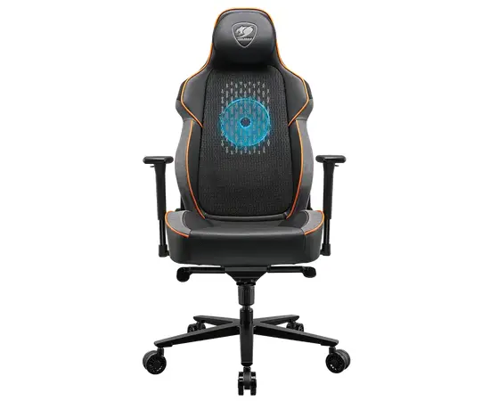 Cumpara Scaun Gaming Cougar NxSys AERO PU Piele Negru | Portocaliu in Moldova