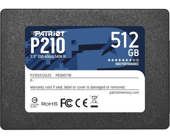 Cumpara 2.5” SSD 512GB Patriot P210, SATAIII in Moldova