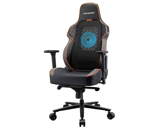 Cumpara Scaun Gaming Cougar NxSys AERO PU Piele Negru | Portocaliu in Moldova