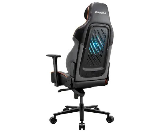 Cumpara Scaun Gaming Cougar NxSys AERO PU Piele Negru | Portocaliu in Moldova