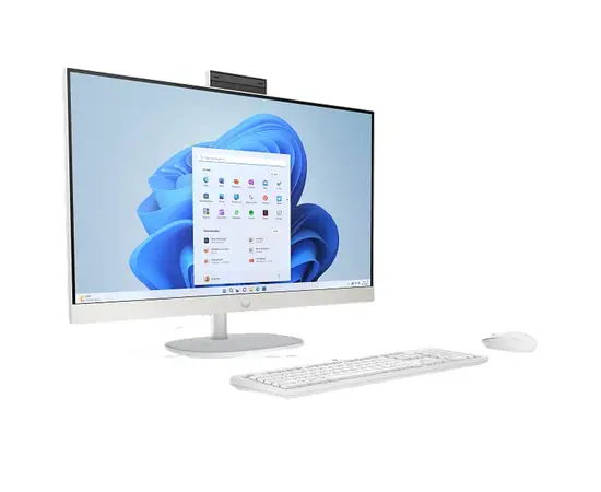 Cumpara Computer All-in-One HP 27-cr0045ci, 27", Intel Core i5-1335U, 16GB/512GB, FreeDOS, Shell White in Moldova