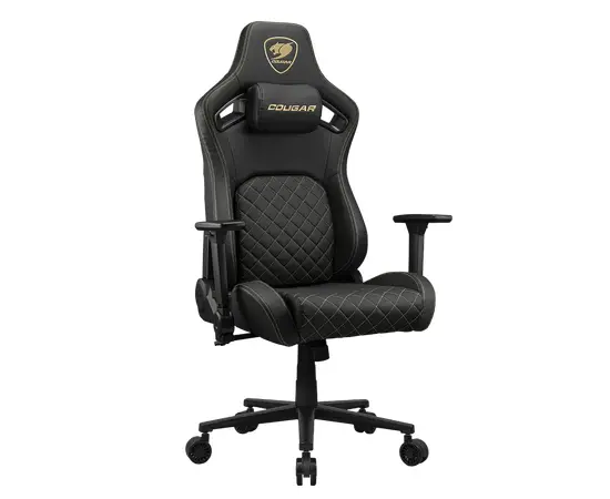 Cumpara Scaun Gaming Cougar Defensor PU Piele Auriu in Moldova
