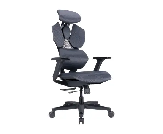 Cumpara Scaun Gaming Lumi CH09-9 Textil Negru in Moldova