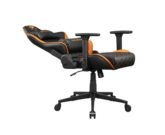 Cumpara Scaun Gaming Cougar Armor One V2 PVC Piele Negru | Portocaliu in Moldova