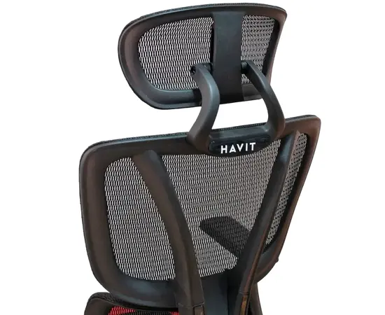 Cumpara Scaun Gaming Havit GC919 PVC Piele Negru | Roșu in Moldova