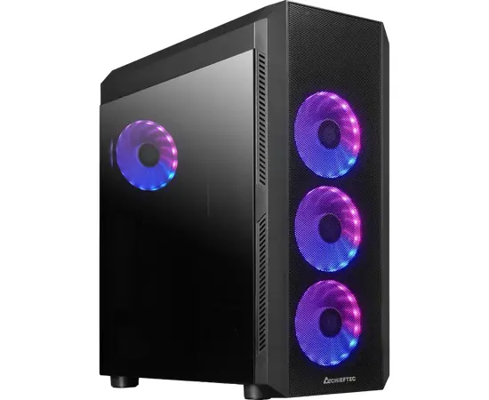 Cumpara Carcasă PC Chieftec GL-04B-OP Midi-Tower Negru in Moldova