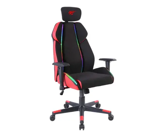 Cumpara Scaun Gaming Havit GC938 PU Piele Negru | Roșu in Moldova