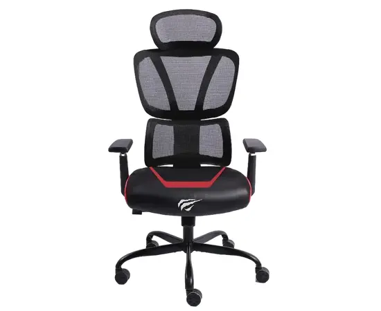 Cumpara Scaun Gaming Havit GC919 PVC Piele Negru | Roșu in Moldova
