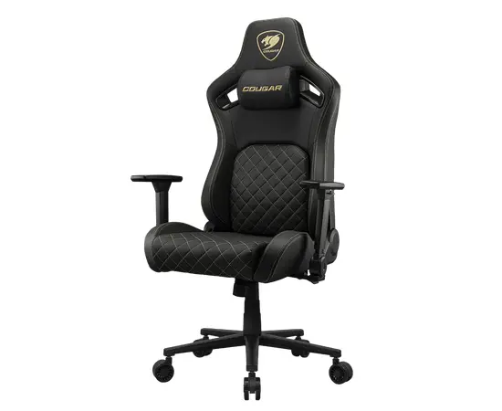 Cumpara Scaun Gaming Cougar Defensor PU Piele Auriu in Moldova