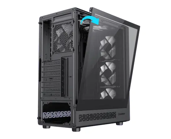 Cumpara Carcasă PC Gamemax STORM 2 AB Midi-Tower Negru in Moldova