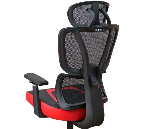Cumpara Scaun Gaming Havit GC919 PVC Piele Negru | Roșu in Moldova