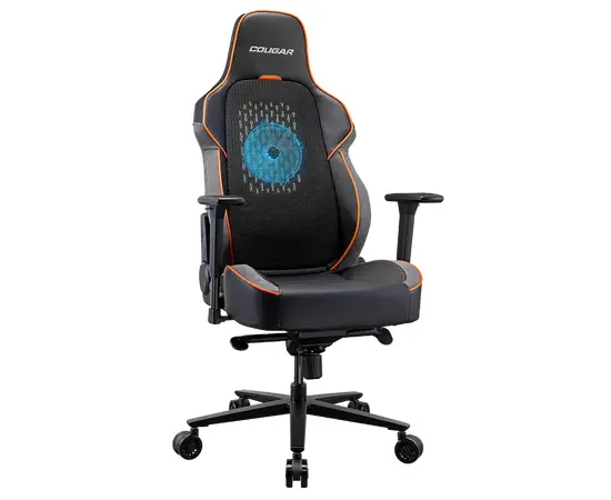 Cumpara Scaun Gaming Cougar NxSys AERO PU Piele Negru | Portocaliu in Moldova