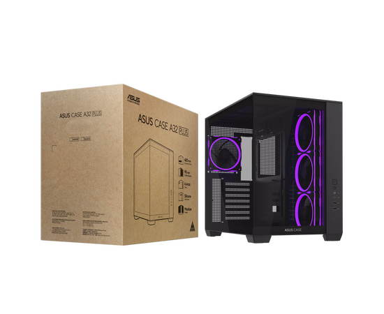 Cumpara Carcasă PC ASUS A32 Plus Midi-Tower Negru in Moldova