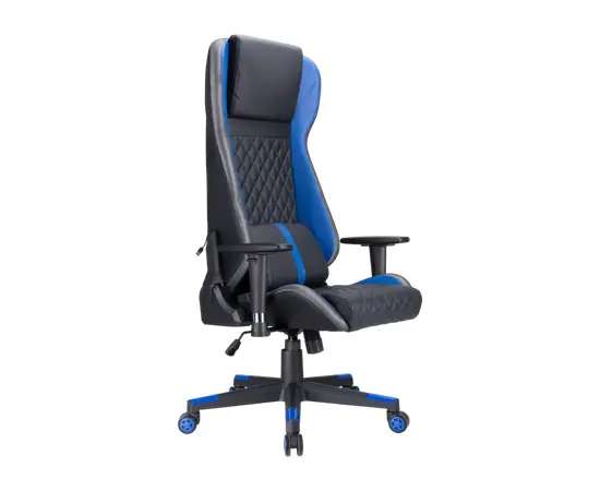Cumpara Scaun Gaming Lumi CH09-7 PU Piele Negru | Albastru in Moldova