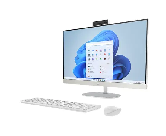Cumpara Computer All-in-One HP 27-cr0045ci, 27", Intel Core i5-1335U, 16GB/512GB, FreeDOS, Shell White in Moldova