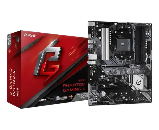 Купить Материнская плата ASRock B550 PHANTOM GAMING 4 AM4 ATX в Молдове
