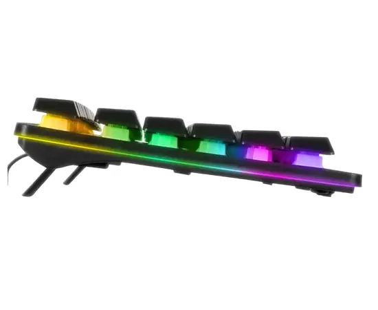 Cumpara SVEN KB-G8000 Gaming Keyboard, membrane with tactile feedback,105 keys, 20 Fn-keys, Backlight, 	Rus, 1.8m, USB, Black in Moldova