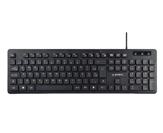 Cumpara Gembird KB-MCH-04-RU Slimline keyboard with "chocolate" type keys, 104 pcs, USB in Moldova