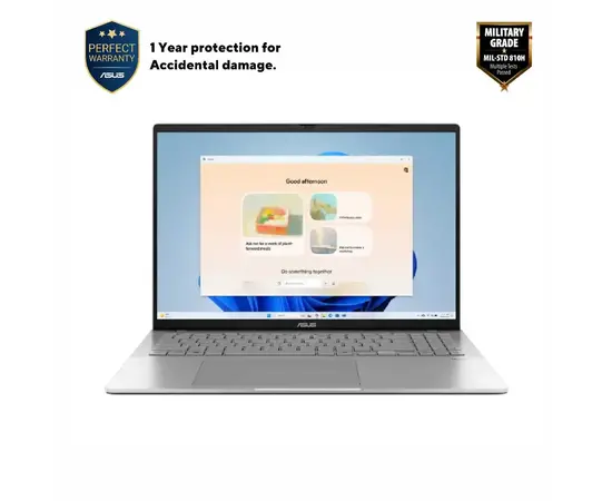 Cumpara Laptop 16" ASUS Vivobook S 16 S3607VA, Cool Silver, Intel Core i5-13420H, 16GB/1024GB, Fără SO in Moldova