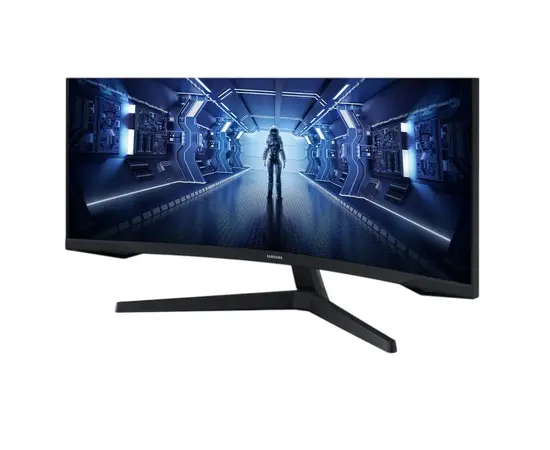 Cumpara 34" Monitor Gaming Samsung C34G55TW, VA 3440x1440 WQHD, Negru in Moldova