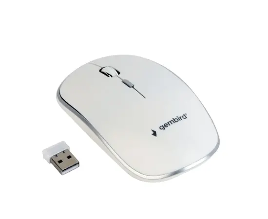 Cumpara Mouse Wireless Gembird MUSW-4B-01-W, Alb in Moldova