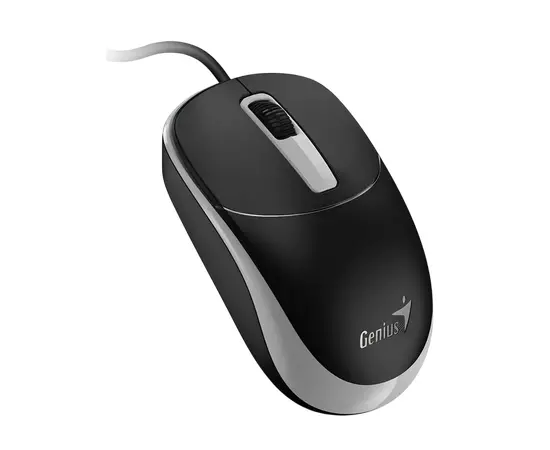 Cumpara Mouse Genius DX-123, Negru | Gri in Moldova