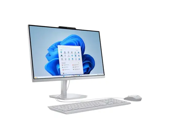 Cumpara Computer All-in-One Lenovo A100, 23,8", Intel N100, 8GB/256GB, Fără SO, Cloud Grey in Moldova